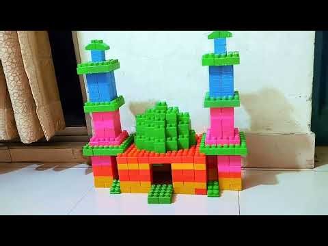 satisfying Diy Masjid asmr /building block /Lego building block #building block #asmr