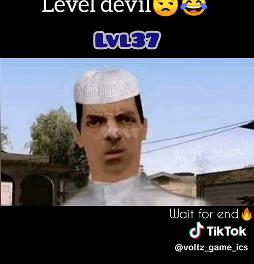 Level devil lvl 37 🔥😂 #fyp #funny #meme #leveldevil