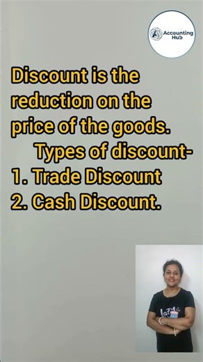 Meaning of Discount in Accounting | Simple Explanation for Students 💸📘