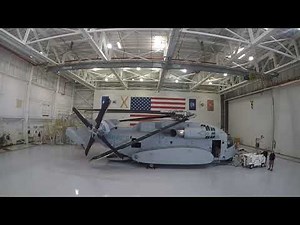 Sikorsky CH-53K Automatic Rotorblade and Pylon Folding System | 2minutes