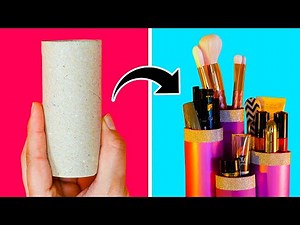 40 CREATIVE WAYS TO REUSE TOILET ROLLS || Toilet Paper Roll Crafts by 5-Minute Recipes!