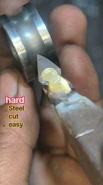 Lite weight #carbide special steel turning tool🔥#lathe #machine #welding #metalwork #steel #cutting
