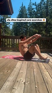 Try these Jiu Jitsu inspired core exercises 🔥1) Open guard hip ups. 2) Closed guard kimura sit ups. 3) Open guard scissors. 3 sets of 10 (each exercise). #jiujitsuflo #jiujitsu #bjj #brazilianjiujitsu | Ari Goldman