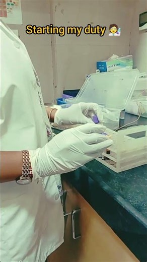 Behind every report, there is a lab technician’s hard work.” 🧪#labtechnician #labtechnicians #labtec