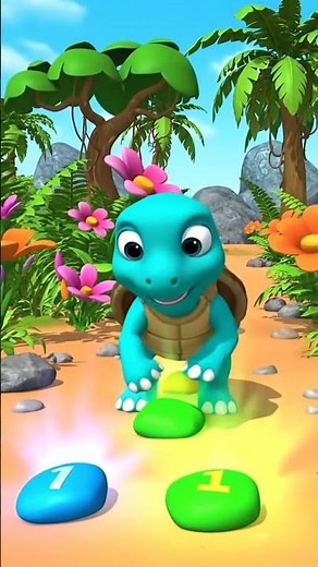 Toby Turtle’s Trail of Stones | Number Line Addition for Kids (Step-by-Step Math)