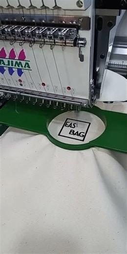 broderie sur tot bag tajima algerie sur machine a broder Tajima