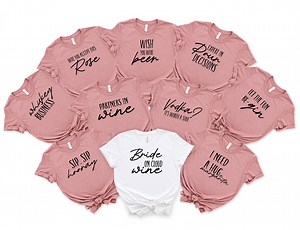 Wine Bachelorette Party Shirts, Bachelorette Party Shirts, Bride Babe Shirt, Bride Shirt, Team Bride Shirt, Bridesmaid Party Shirt - Etsy