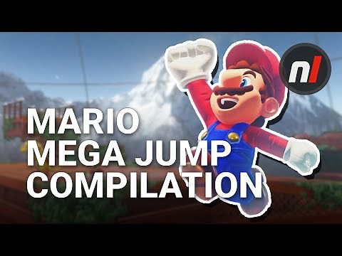 18 Crazy, Incredible Super Mario Odyssey Jumps & Stunts | #MarioMegaJump Compilation
