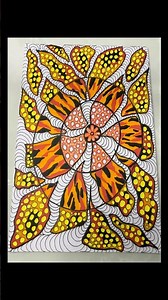 Zen doodle-art tutorial for beginners, please like and subscribe #art #drawing #artist