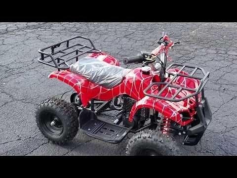 50cc Kids Atv Gas Powered Four Wheeler Quad Fully Automatic For Sale From SaferWholesale.com