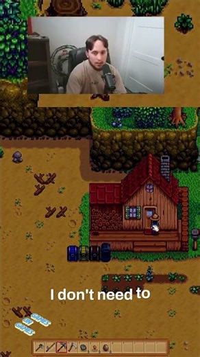 Stardew Valley: Level Up & Mine Your Way to Victory! #shorts