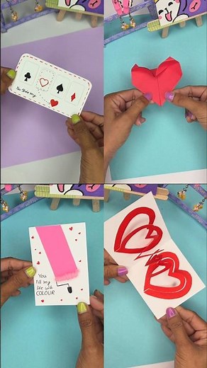 DIY 4 amazing valentine day craft