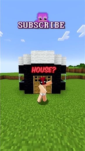 PERFECT CABIN AND PANDA IN MINECRAFT! 🐼⛏️ #shorts