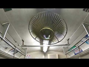 江ノ電 302の 扇風機をただ眺めるだけの動画