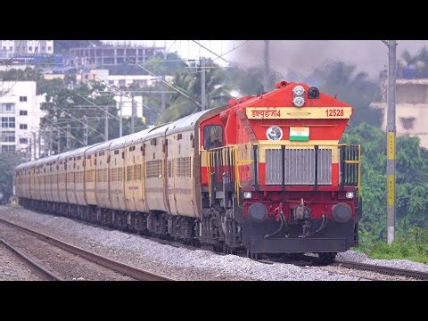 18-in-1 SPEEDING DIESEL & ELECTRIC TRAINS OF SWR| SMOKING ORANGE EMD's AT BENGALURU URBAN: PART - 84