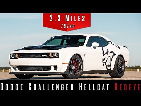 2019 Dodge Challenger Hellcat Redeye | (Top Speed Test)
