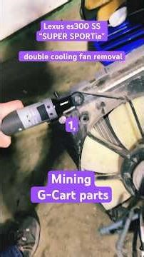 #lexus #es300. electric fan removal#minecraft4life #Goldmine #buildurdreams801