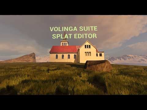 New Splats Editor in Volinga Suite