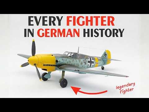 Every Fighter Plane in GERMAN History (1915-2026)
