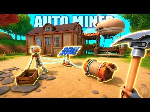 Big Upgrades and Auto Miner in This AWESOME New Survival Game...