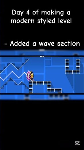 Day 4!! #geometrydash #gdlevels #gdshorts #gdshowcase #gdcreation #gdcreator