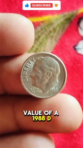 Rare 1988 Dime Coins Worth Money – Check Your Pocket Change!