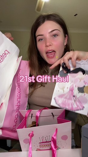 21st Birthday Gift Haul - Peter Alexander PJs, Jewelry, and More!