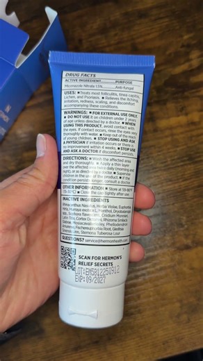 Hermon Folliculitis Cream: Effective for Folliculitis Scalp Face and Body 100g
