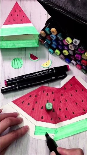 DIY Fruit-Shaped Paper Box | Cute Paper Craft | Ptime Reels TV