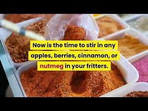 how to make easy fritters
