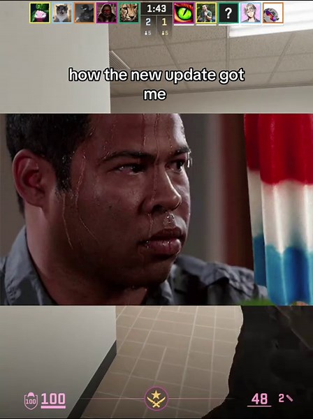 😭😭bruh it’s so hard not to reload as often #cs2 #counterstrike #update #reload #valve