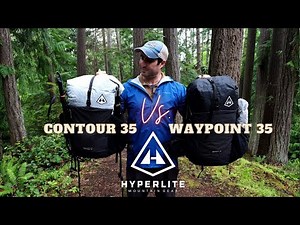 HMG Contour 35 vs Waypoint 35 | Dyneema Fastpack by Hyperlite Mountain Gear | Backpack battle