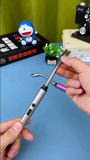 🔥 Electric Arc Lighter for Candles & BBQ – USB Rechargeable | Flame-Free & Windproof!