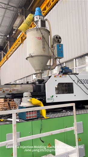 Jane Yang on Instagram: "Nylon Cable Tie Making Process Zip Tie Production Process"