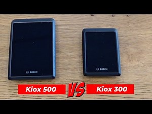 Bosch Kiox 500 vs. Kiox 300