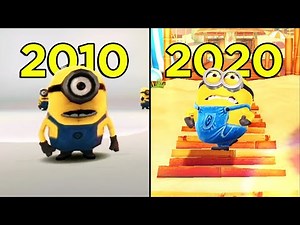The Evolution Of Minions Games From (2010-2020)