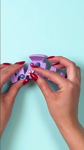 MerCat-ify your HAIR CLIP! DIY Crafts for Kids | GABBY'S DOLLHOUSE