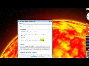 Tutorial Windows Sidebar einrichten