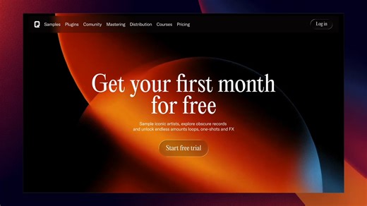 Hero section concept