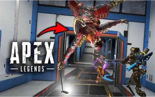 Apex Legends streamer JanKz dodges Kraber bullet by landing perfectly-timed backflip