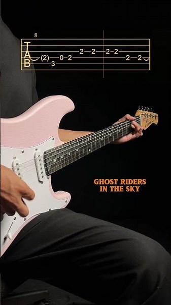 Ghost Riders in the Sky #guitartutorial