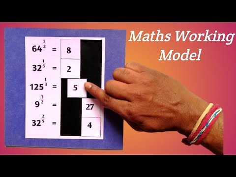 Maths Working Model on Number Systems | Maths Working Model for class 9 | Working Maths model for 9