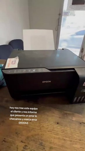 impresora Epson error 000043 . . . #fyp #parati #serviciotecnicolaptop #discoduro #soportelaptop #ssd #memoriaram #laptopgaming #discoduro #hermosillo #hermosillosonora #mexico #officetoner #parati #laptoprota #reconstruccionlaptop #computadora #laptop #impresora #multifuncional #copiadora #reparaciones #laptops #hp # Epson #canon #brother #samsung #windows #ventayreparacionlaptop #ventayreparacionimpresora #impresoratintacontinua