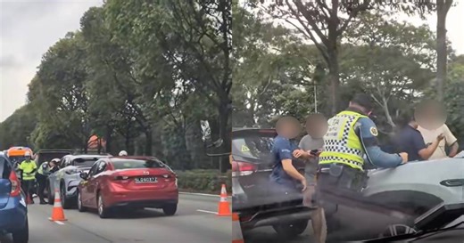 4 persons, including 1-year-old, taken to hospital after multi-vehicle accident on AYE