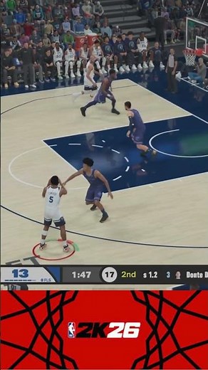 🔥 TOO STRONG! Anthony Edwards Bullies Wells in Isolation for MONSTER DUNK | NBA 2K26 PS5