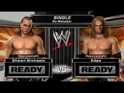Shawn Michaels VS Edge | SmackDown VS Raw 2007
