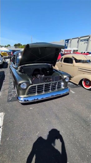 1955 Chevrolet 3100 – The "Slammed" Task Force Custom
