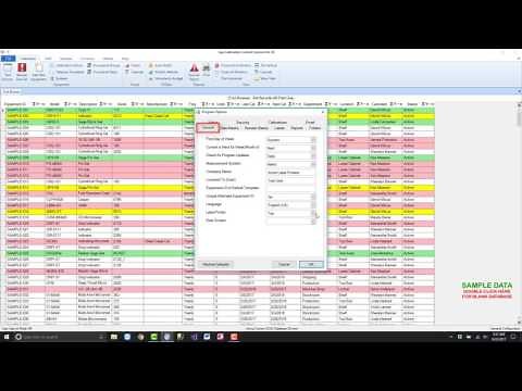 Label Printing in Calibration Control