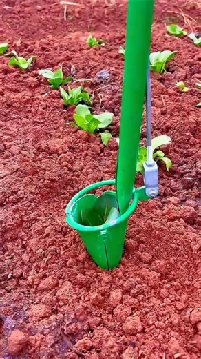 Mini Mechanic on Instagram: "Plant seeds and vegetable seedlings faster with this manual seedling planter tool 🌱 Perfect for home gardens, farms, and nursery work — saves time, reduces bending, and improves planting efficiency. Watch how this handy tool makes planting quick, clean, and effortless! #SeedlingPlanter #GardenTool #VegetablePlanting #ManualPlanter #GardeningTools FarmTools HomeGarden SeedPlanter SmartFarming AgriTools GardenHacks PlantingTool Shorts"