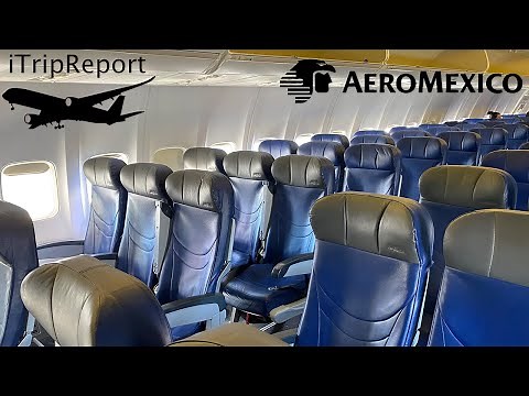 Aeromexico 737-800 Economy Class (Clase Turista) Review + Rejected Takeoff